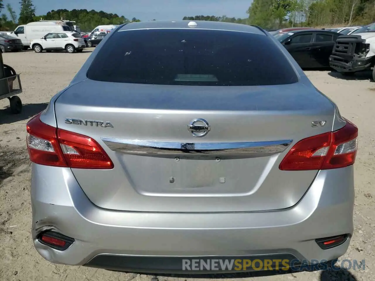 6 Photograph of a damaged car 3N1AB7AP6KY431537 NISSAN SENTRA 2019