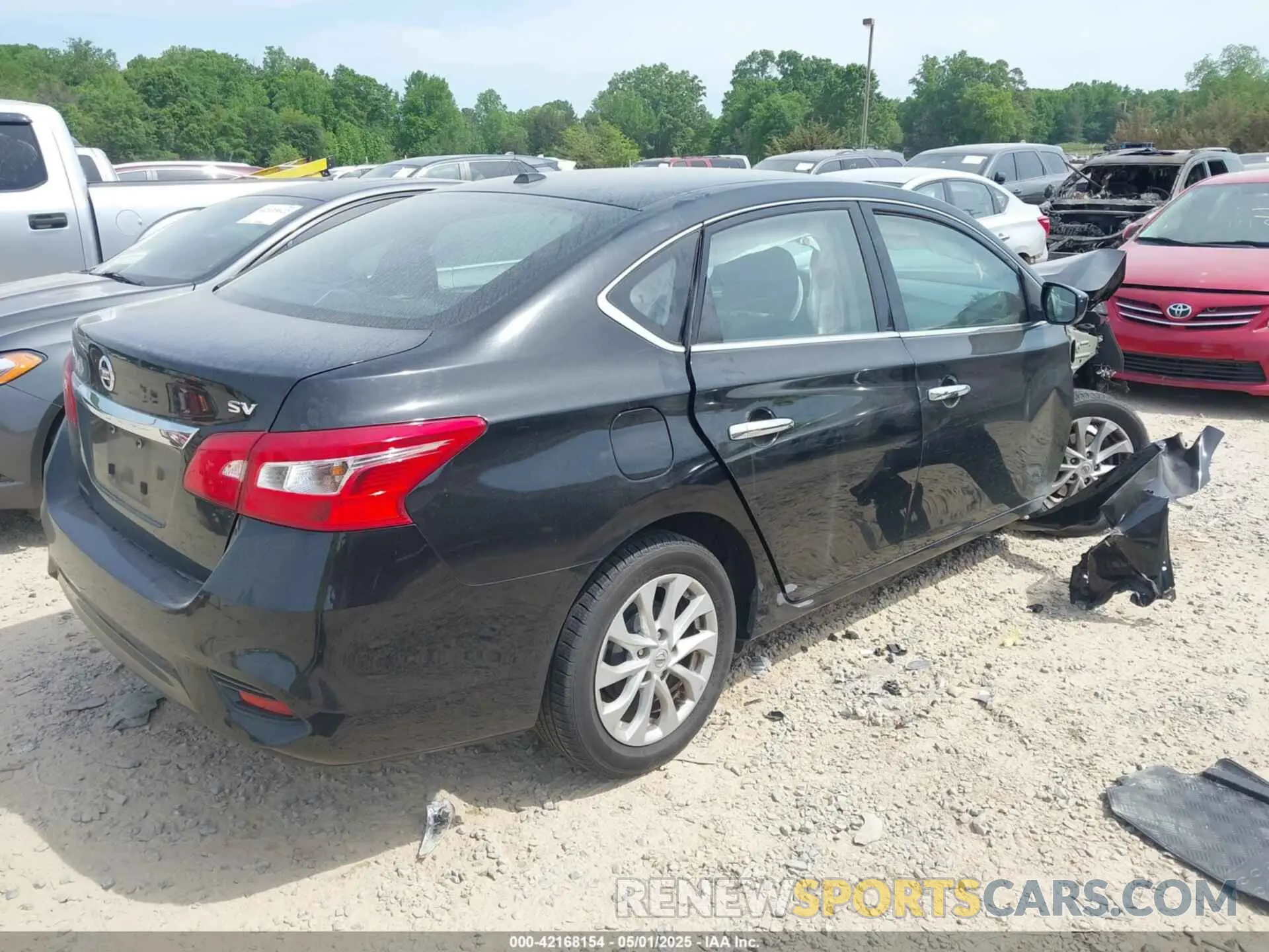 4 Photograph of a damaged car 3N1AB7AP6KY431618 NISSAN SENTRA 2019