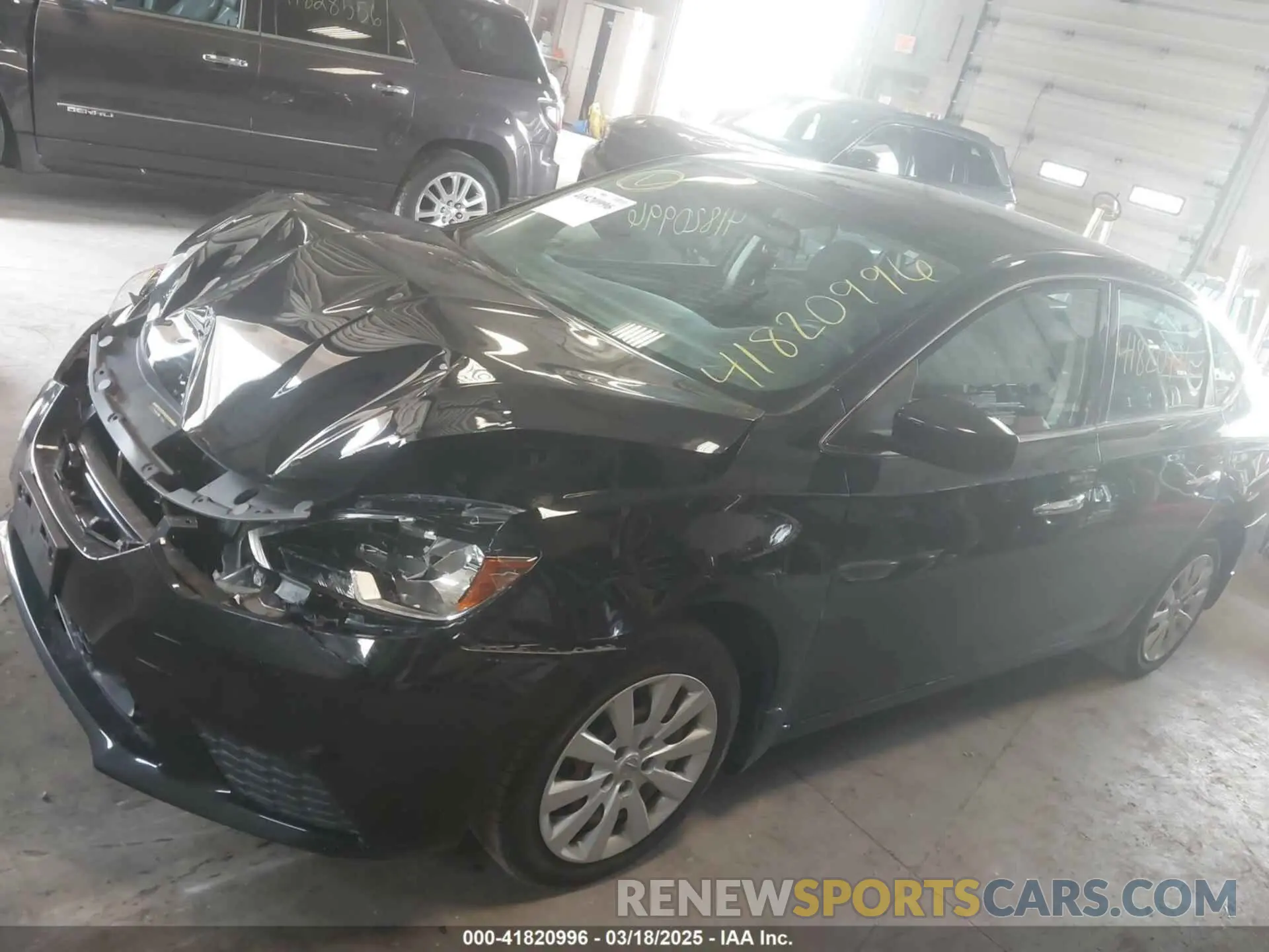 2 Photograph of a damaged car 3N1AB7AP6KY431733 NISSAN SENTRA 2019