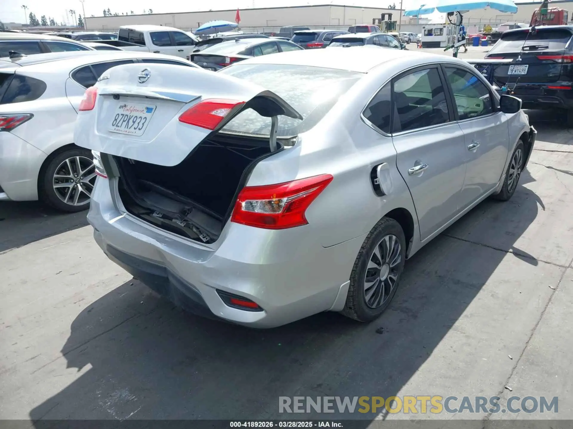 4 Photograph of a damaged car 3N1AB7AP6KY432493 NISSAN SENTRA 2019
