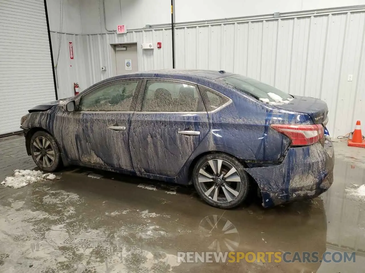 2 Photograph of a damaged car 3N1AB7AP6KY434051 NISSAN SENTRA 2019