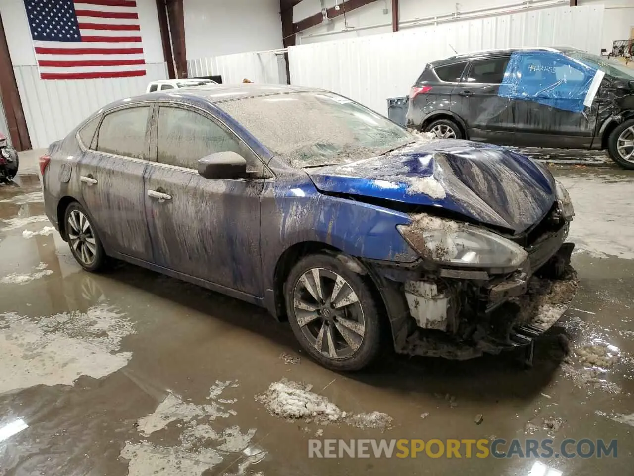 4 Photograph of a damaged car 3N1AB7AP6KY434051 NISSAN SENTRA 2019