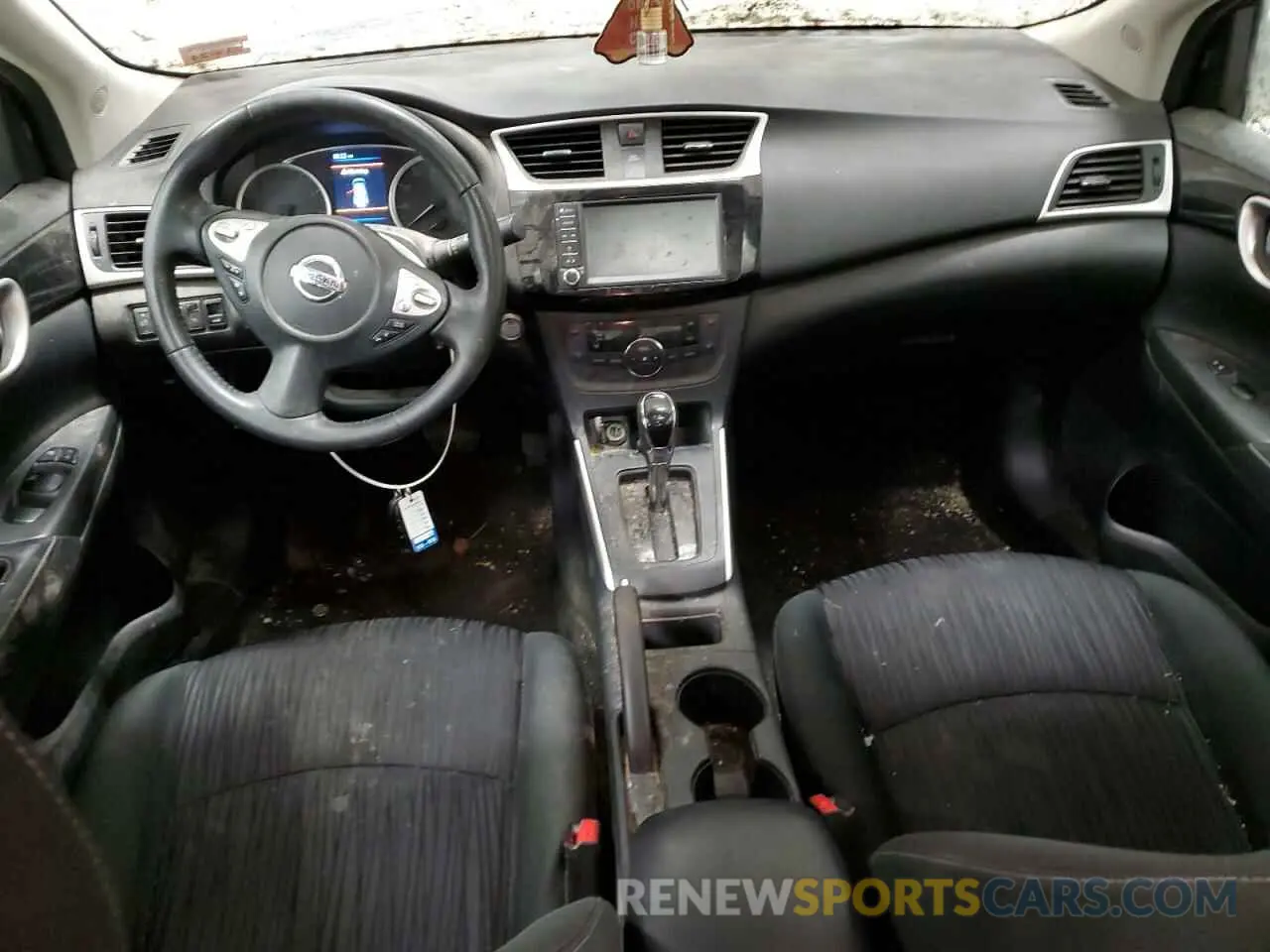 8 Photograph of a damaged car 3N1AB7AP6KY434051 NISSAN SENTRA 2019