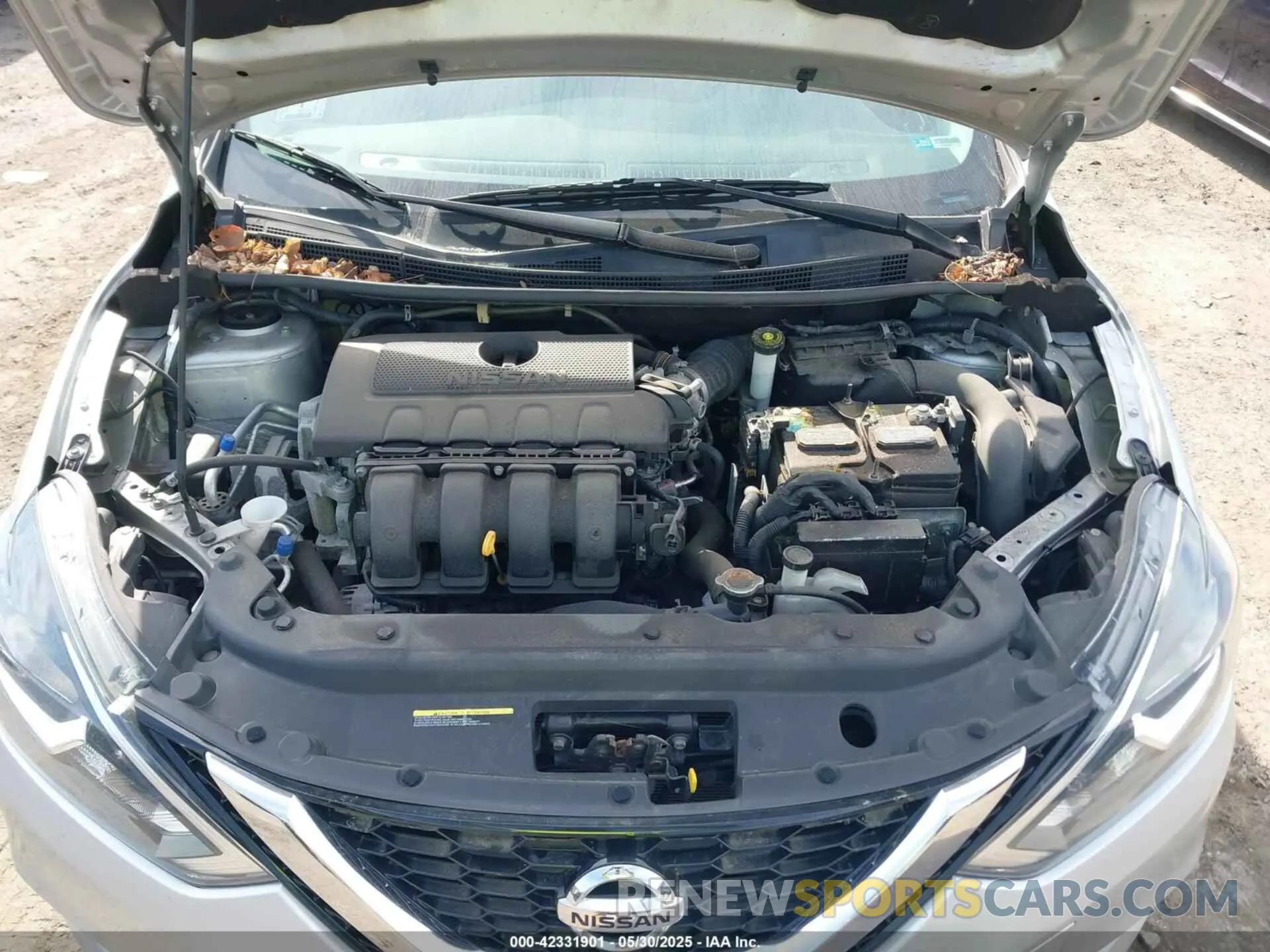 10 Photograph of a damaged car 3N1AB7AP6KY442134 NISSAN SENTRA 2019
