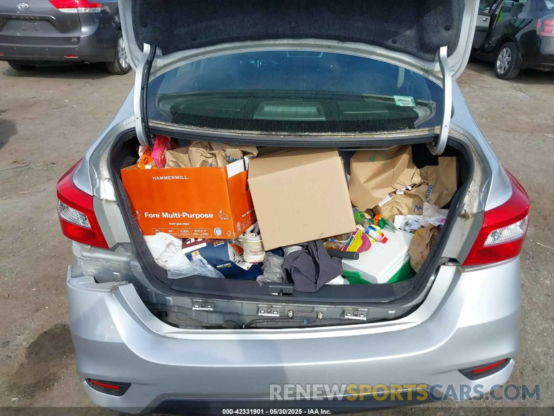12 Photograph of a damaged car 3N1AB7AP6KY442134 NISSAN SENTRA 2019