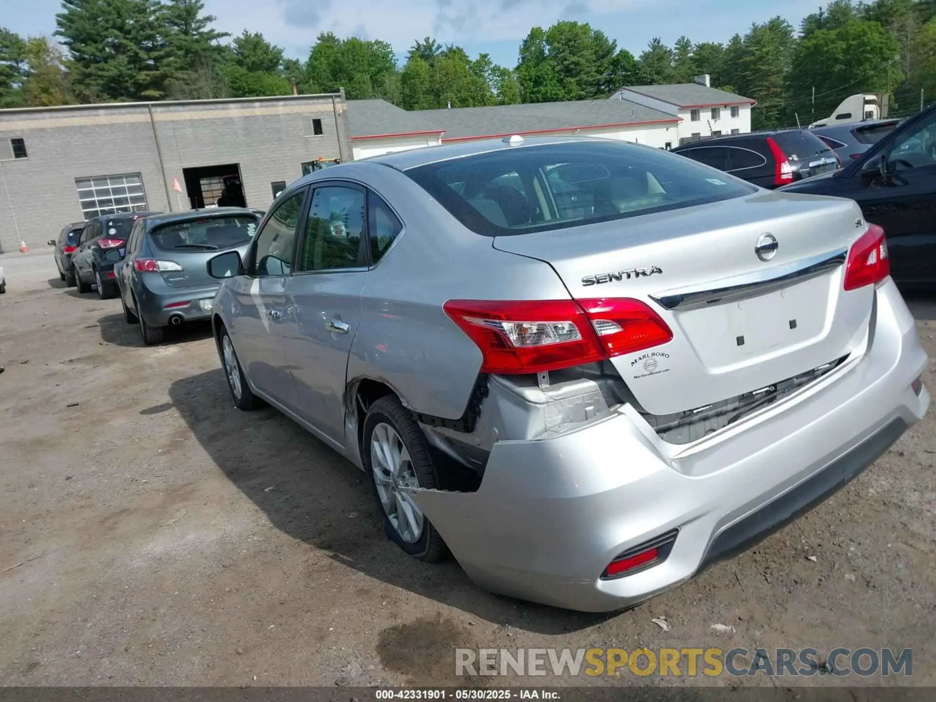 3 Photograph of a damaged car 3N1AB7AP6KY442134 NISSAN SENTRA 2019