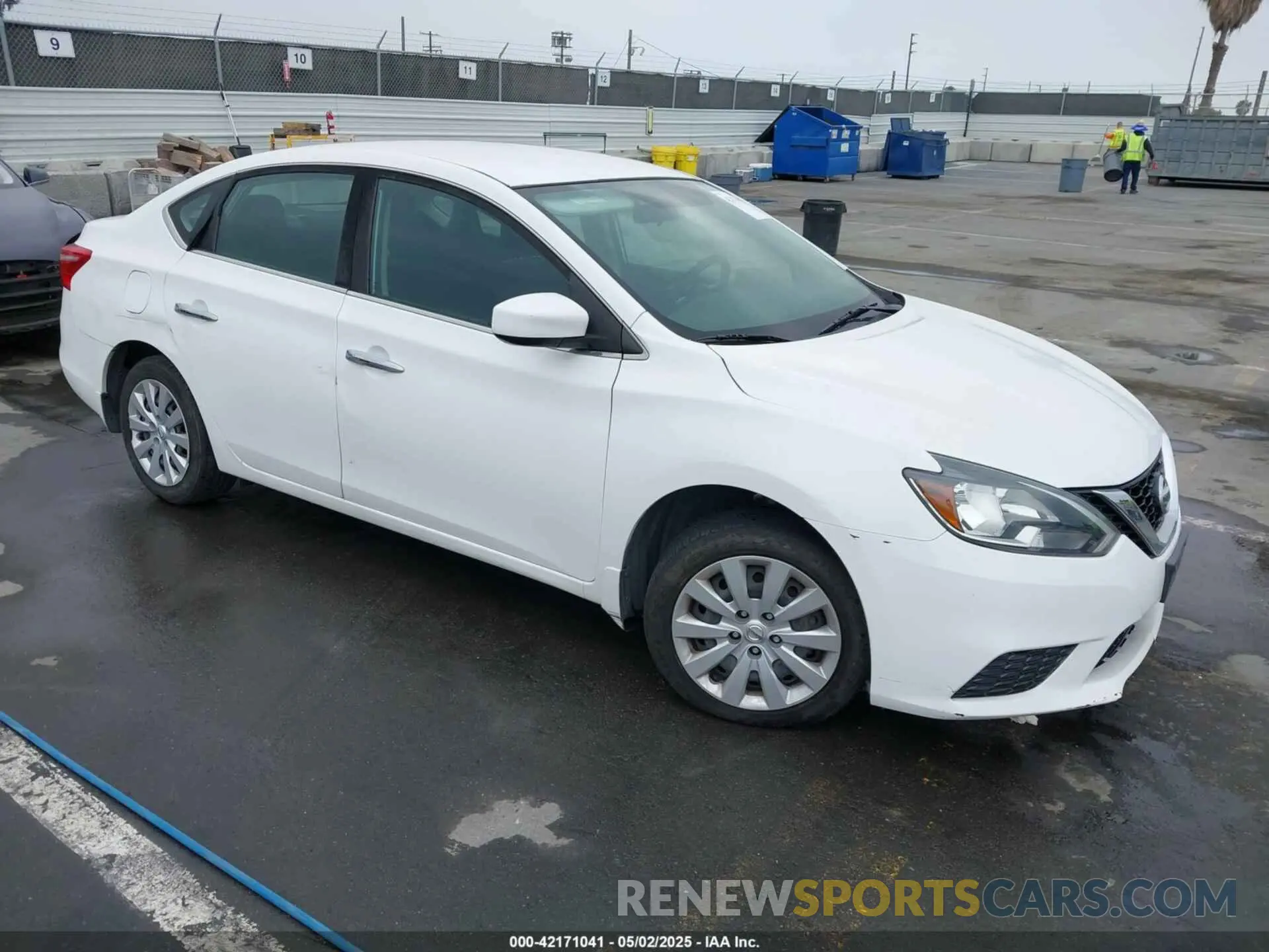 1 Photograph of a damaged car 3N1AB7AP6KY443400 NISSAN SENTRA 2019