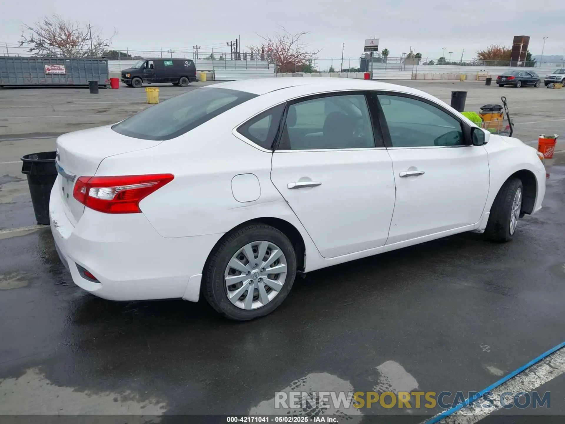 4 Photograph of a damaged car 3N1AB7AP6KY443400 NISSAN SENTRA 2019