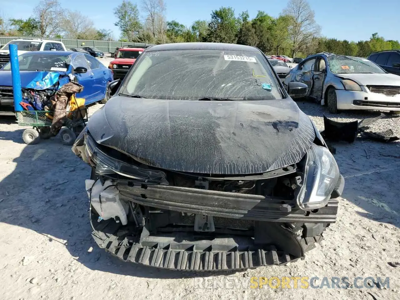 5 Photograph of a damaged car 3N1AB7AP6KY443879 NISSAN SENTRA 2019