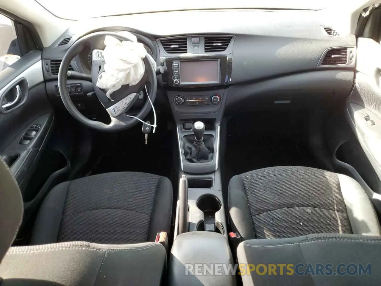 8 Photograph of a damaged car 3N1AB7AP6KY443879 NISSAN SENTRA 2019