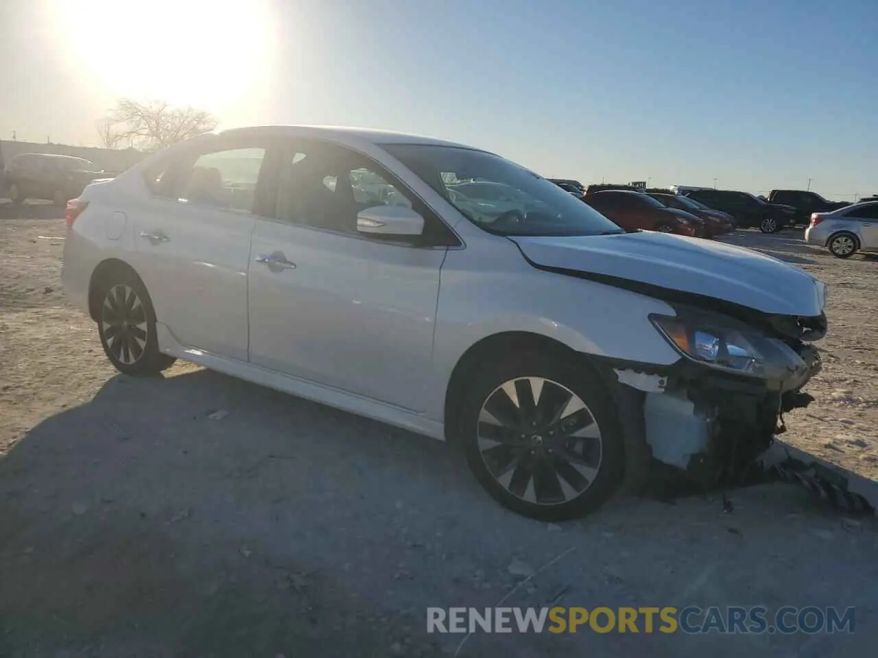 4 Photograph of a damaged car 3N1AB7AP6KY446586 NISSAN SENTRA 2019