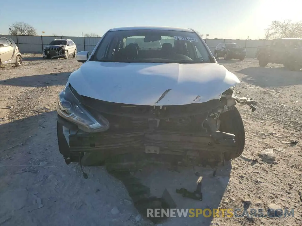 5 Photograph of a damaged car 3N1AB7AP6KY446586 NISSAN SENTRA 2019