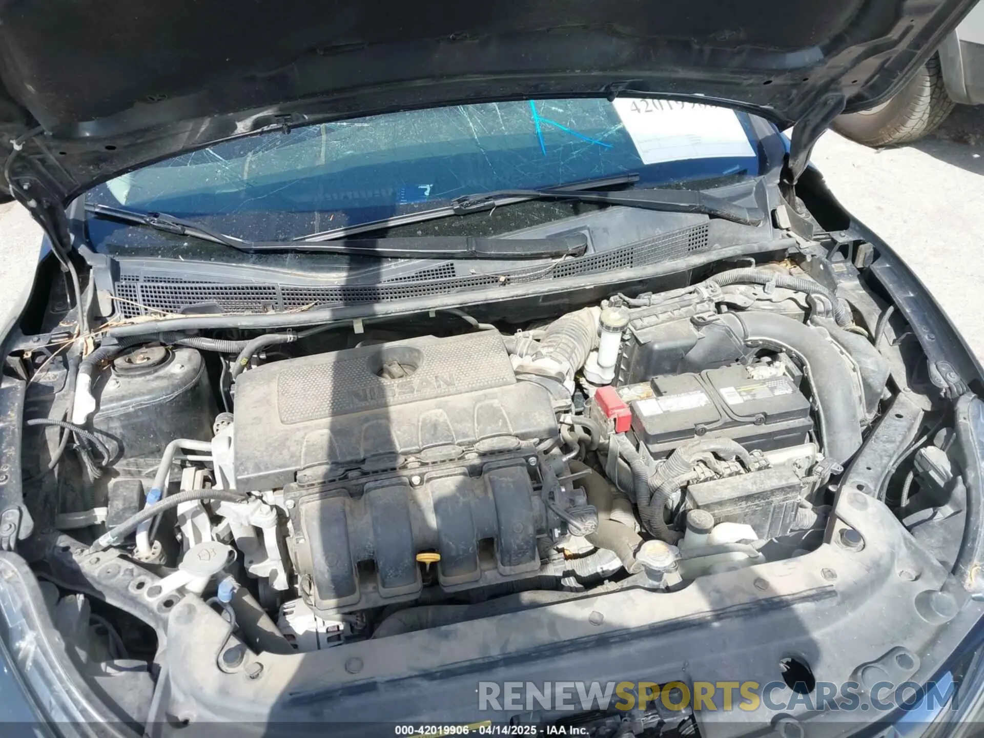 10 Photograph of a damaged car 3N1AB7AP6KY448838 NISSAN SENTRA 2019