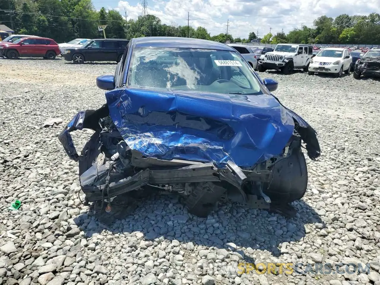 5 Photograph of a damaged car 3N1AB7AP6KY449651 NISSAN SENTRA 2019