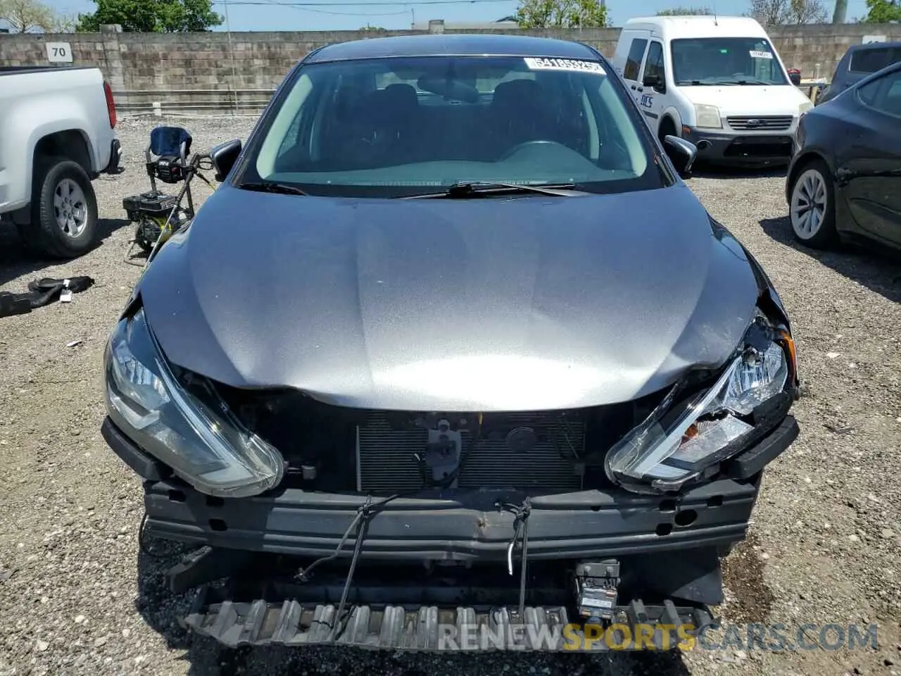 5 Photograph of a damaged car 3N1AB7AP6KY450783 NISSAN SENTRA 2019