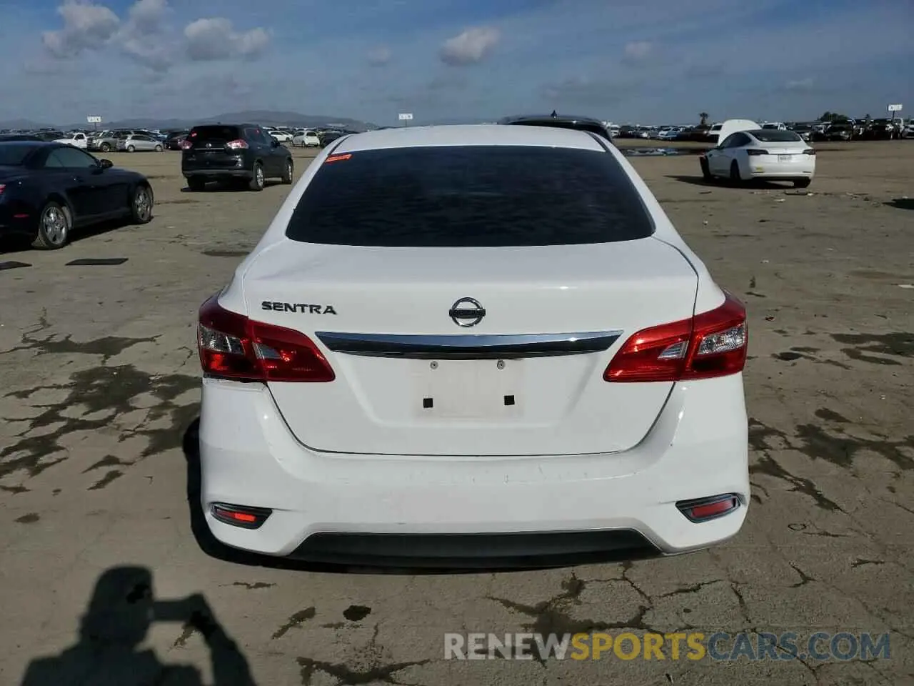 6 Photograph of a damaged car 3N1AB7AP6KY452596 NISSAN SENTRA 2019