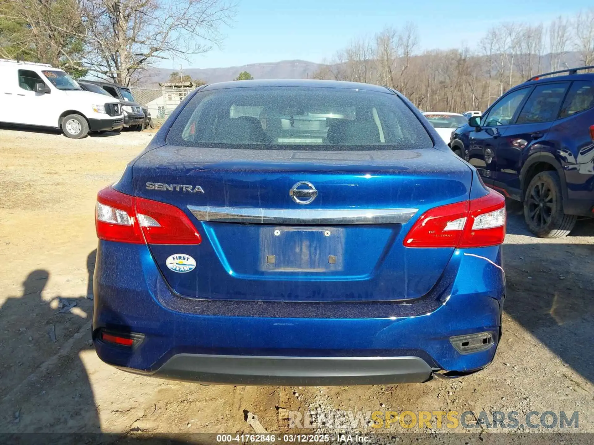 17 Photograph of a damaged car 3N1AB7AP6KY456356 NISSAN SENTRA 2019