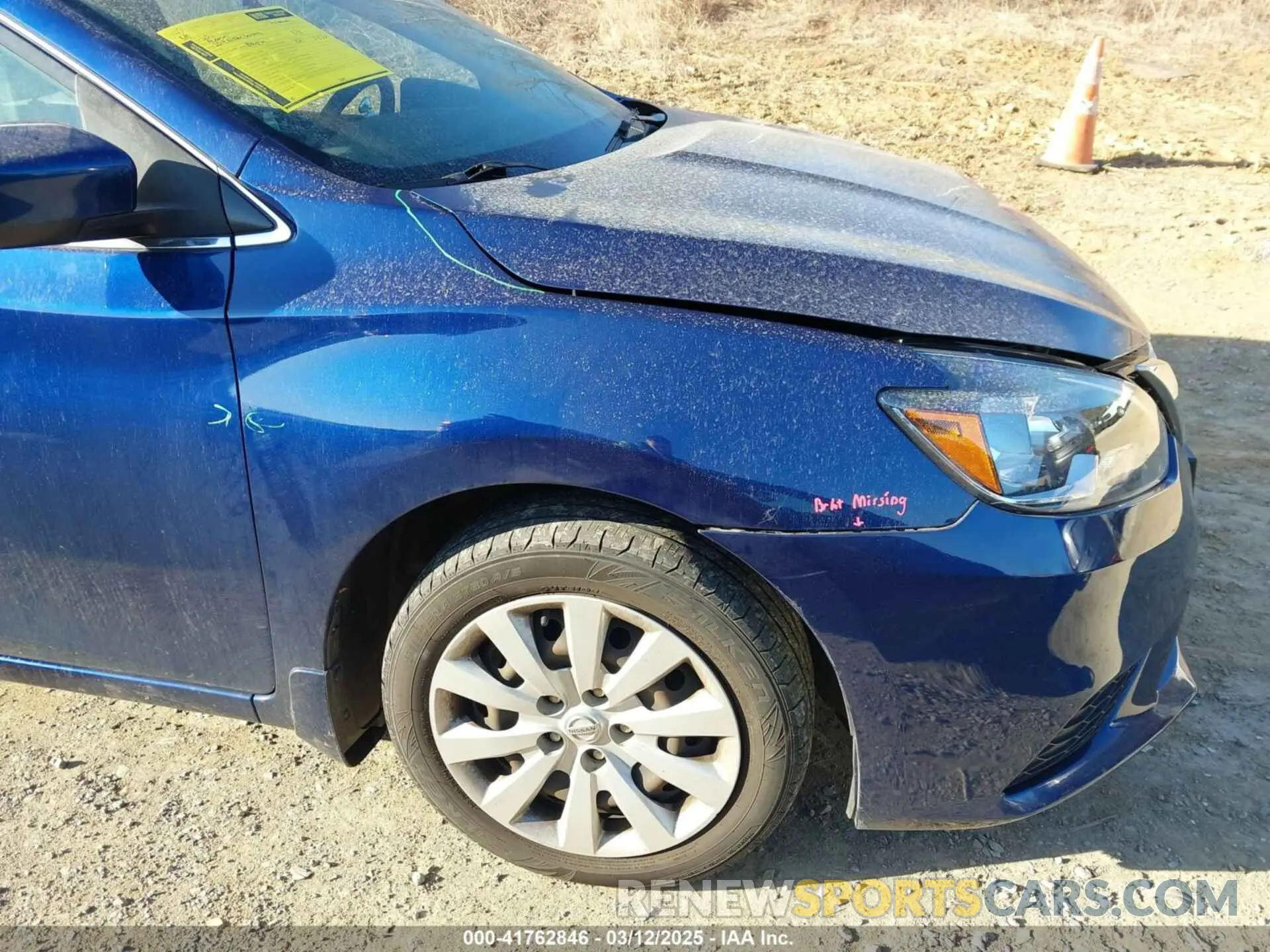 22 Photograph of a damaged car 3N1AB7AP6KY456356 NISSAN SENTRA 2019