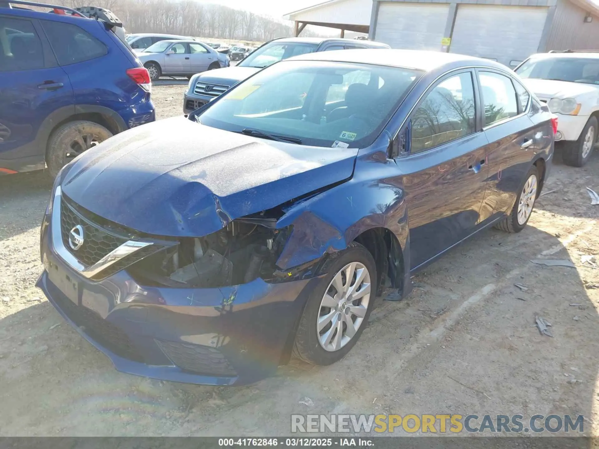 6 Photograph of a damaged car 3N1AB7AP6KY456356 NISSAN SENTRA 2019