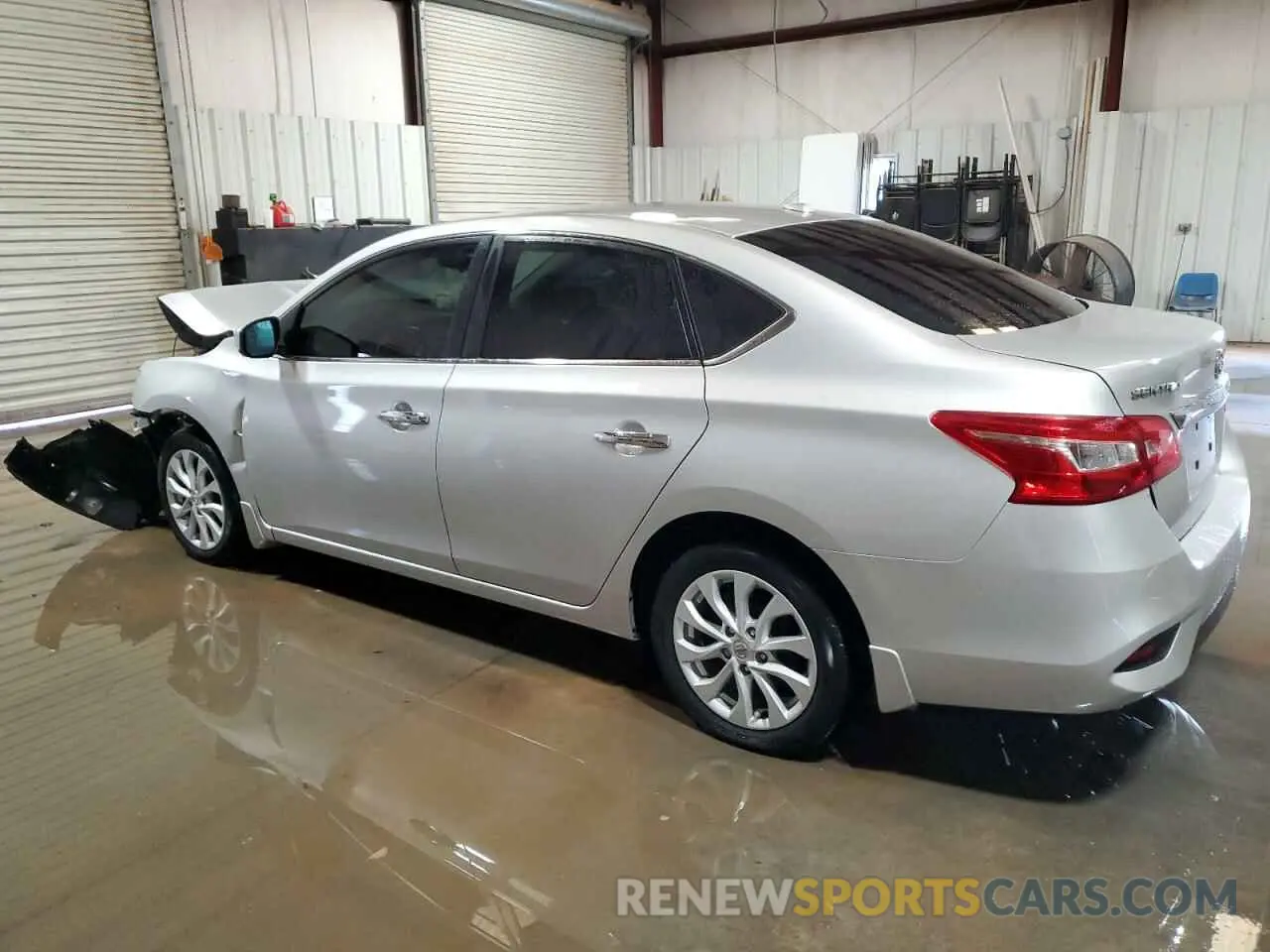 2 Photograph of a damaged car 3N1AB7AP7KL602633 NISSAN SENTRA 2019