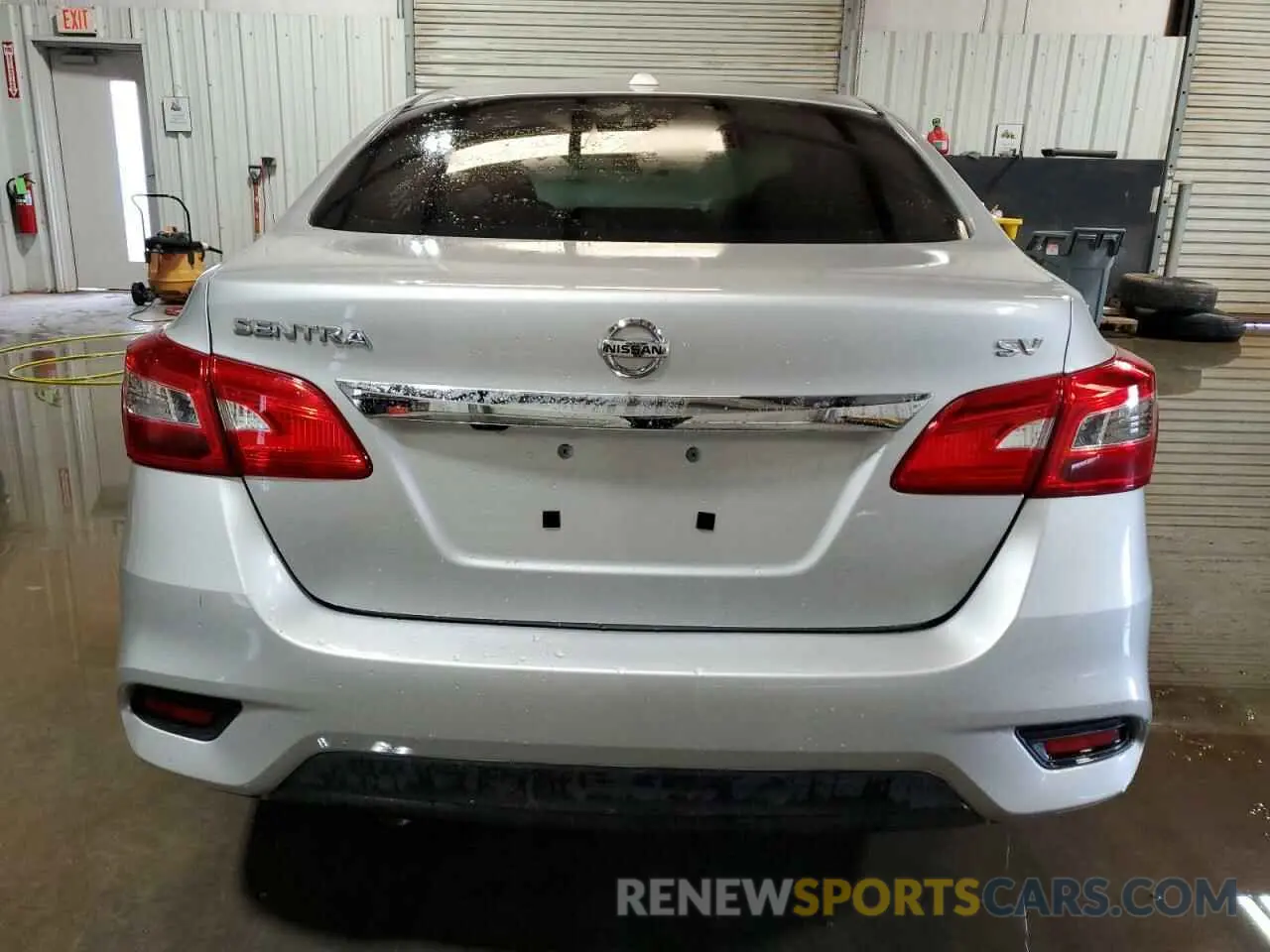 6 Photograph of a damaged car 3N1AB7AP7KL602633 NISSAN SENTRA 2019
