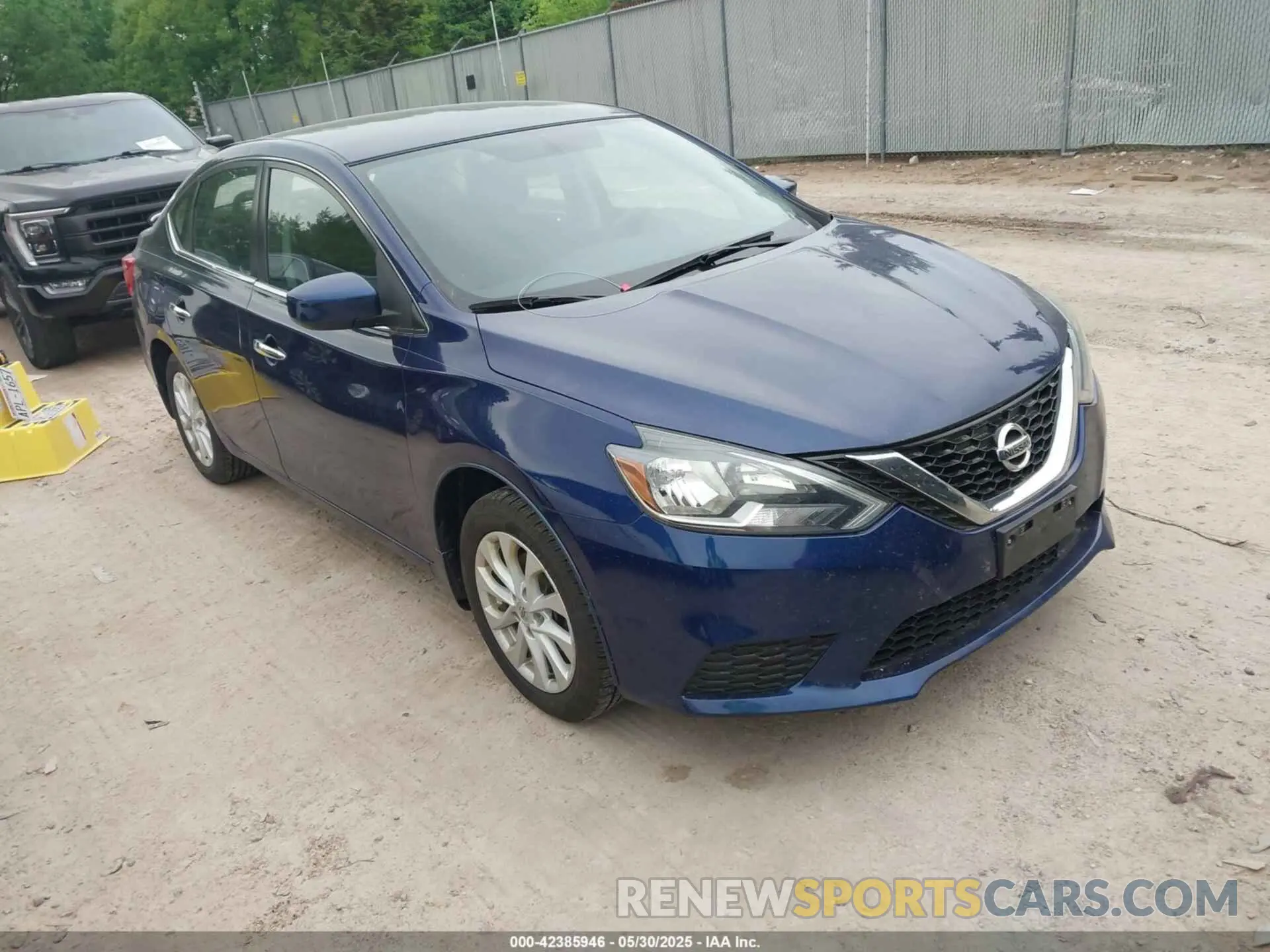 1 Photograph of a damaged car 3N1AB7AP7KL602910 NISSAN SENTRA 2019