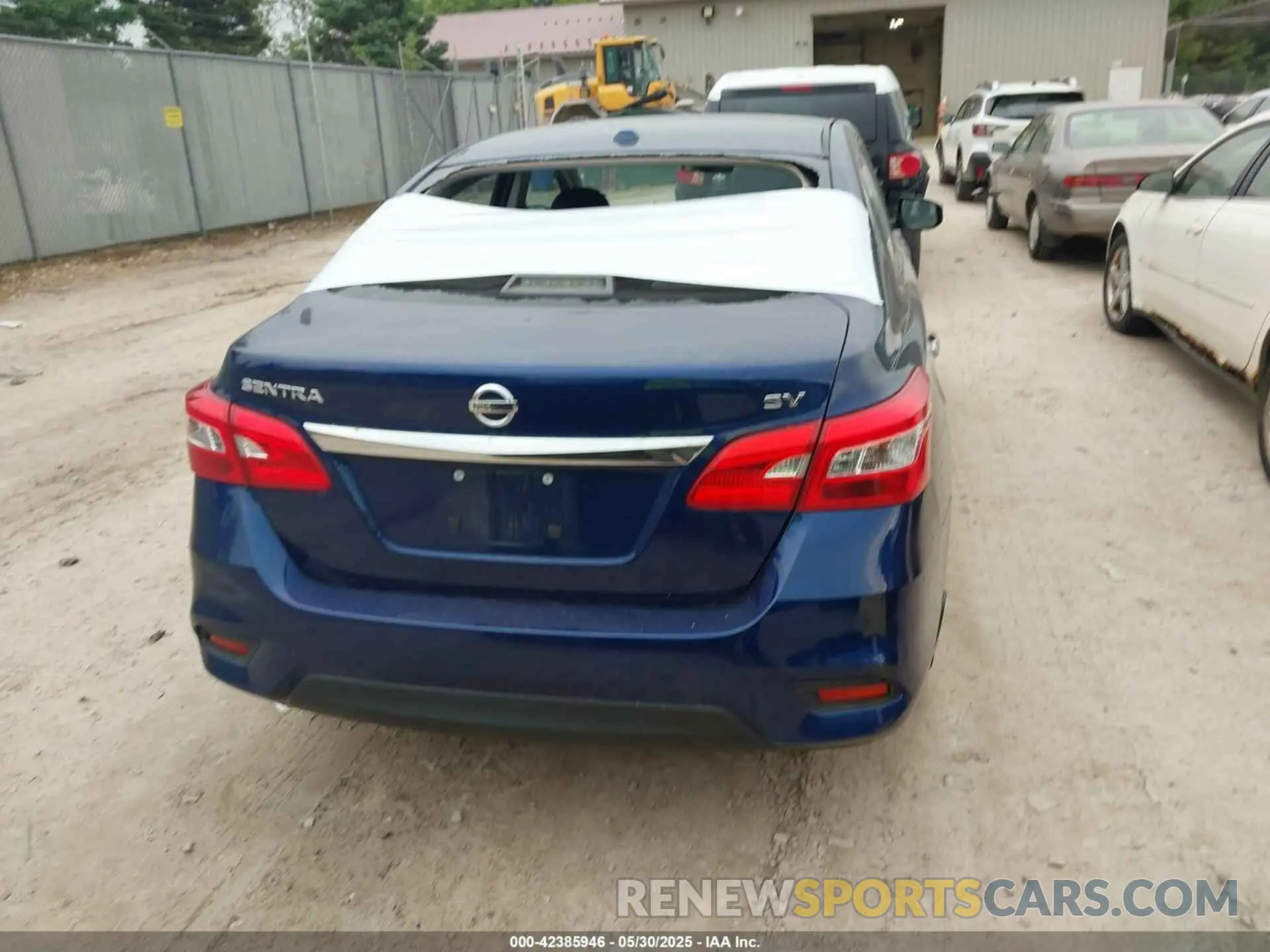 17 Photograph of a damaged car 3N1AB7AP7KL602910 NISSAN SENTRA 2019