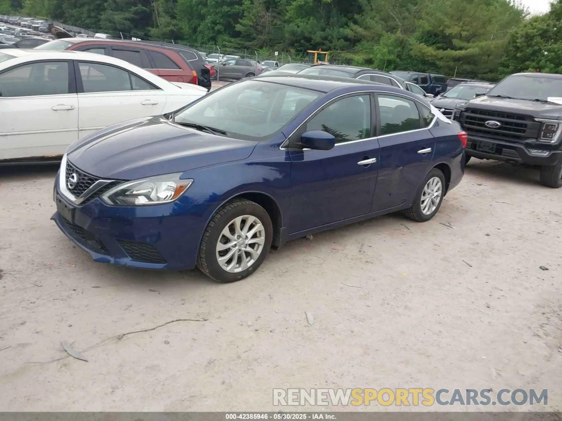 2 Photograph of a damaged car 3N1AB7AP7KL602910 NISSAN SENTRA 2019