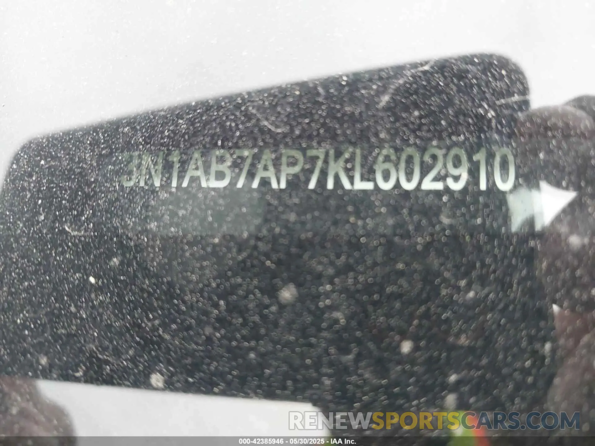 9 Photograph of a damaged car 3N1AB7AP7KL602910 NISSAN SENTRA 2019