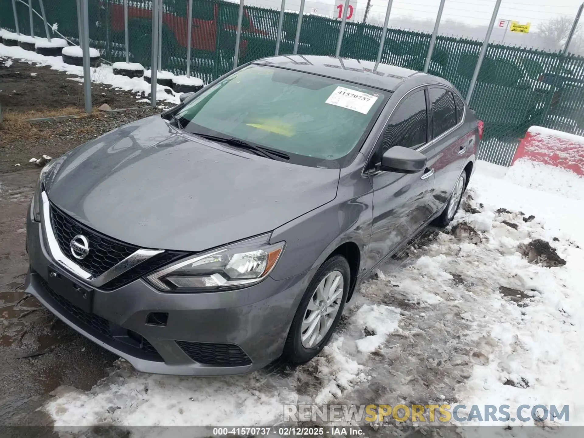 2 Photograph of a damaged car 3N1AB7AP7KL604088 NISSAN SENTRA 2019