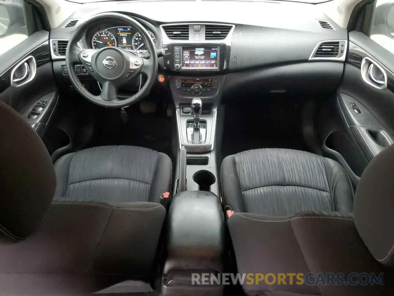 8 Photograph of a damaged car 3N1AB7AP7KL605290 NISSAN SENTRA 2019