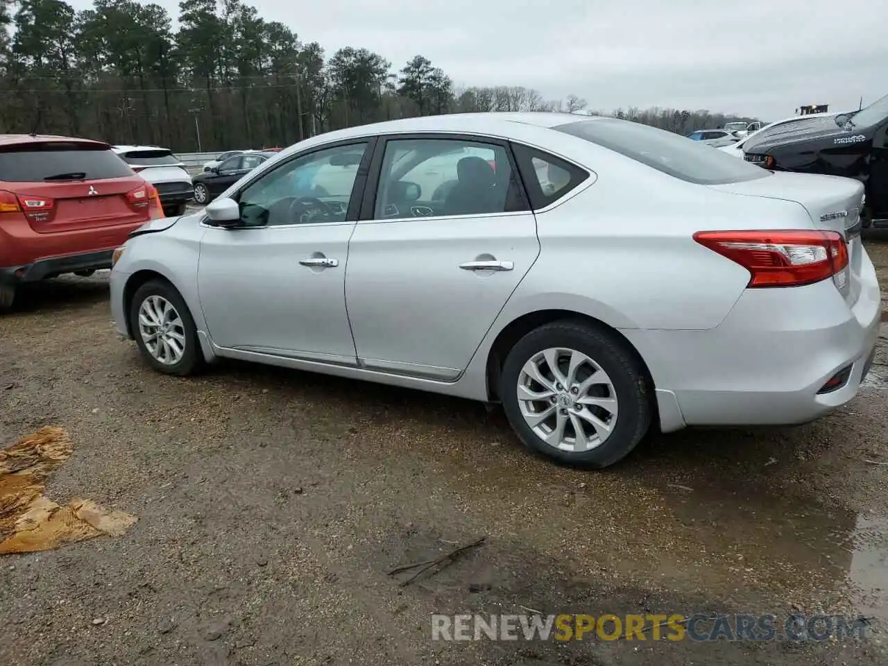 2 Photograph of a damaged car 3N1AB7AP7KL605919 NISSAN SENTRA 2019