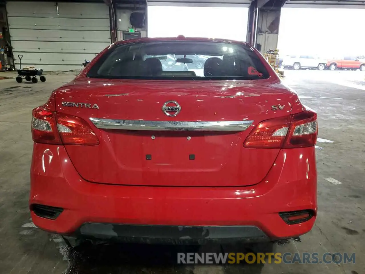 6 Photograph of a damaged car 3N1AB7AP7KL606116 NISSAN SENTRA 2019