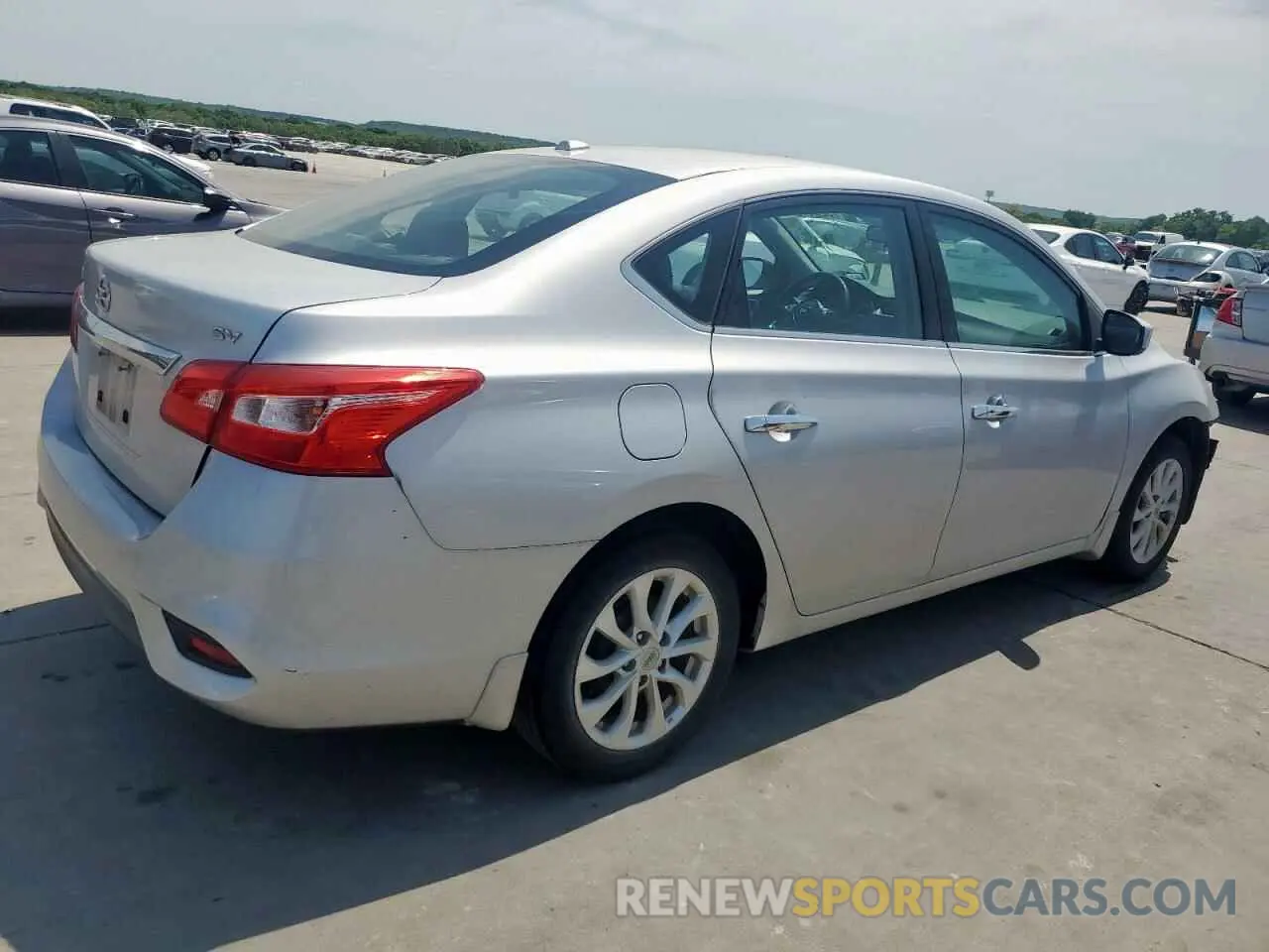 3 Photograph of a damaged car 3N1AB7AP7KL608383 NISSAN SENTRA 2019
