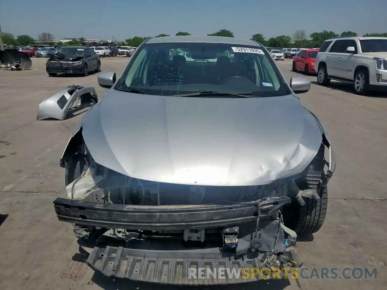 5 Photograph of a damaged car 3N1AB7AP7KL608383 NISSAN SENTRA 2019