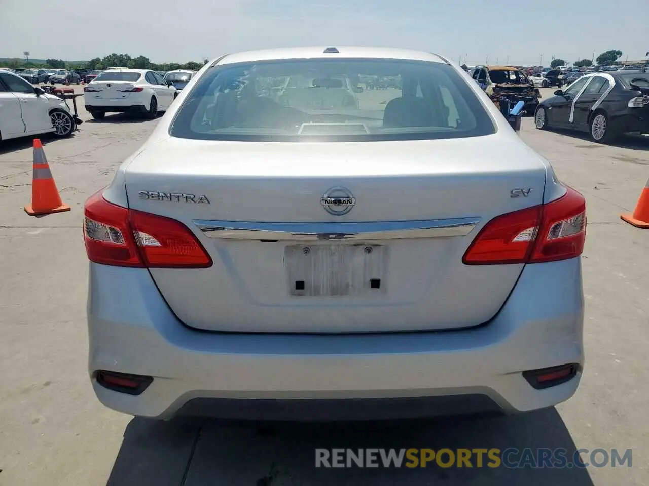6 Photograph of a damaged car 3N1AB7AP7KL608383 NISSAN SENTRA 2019