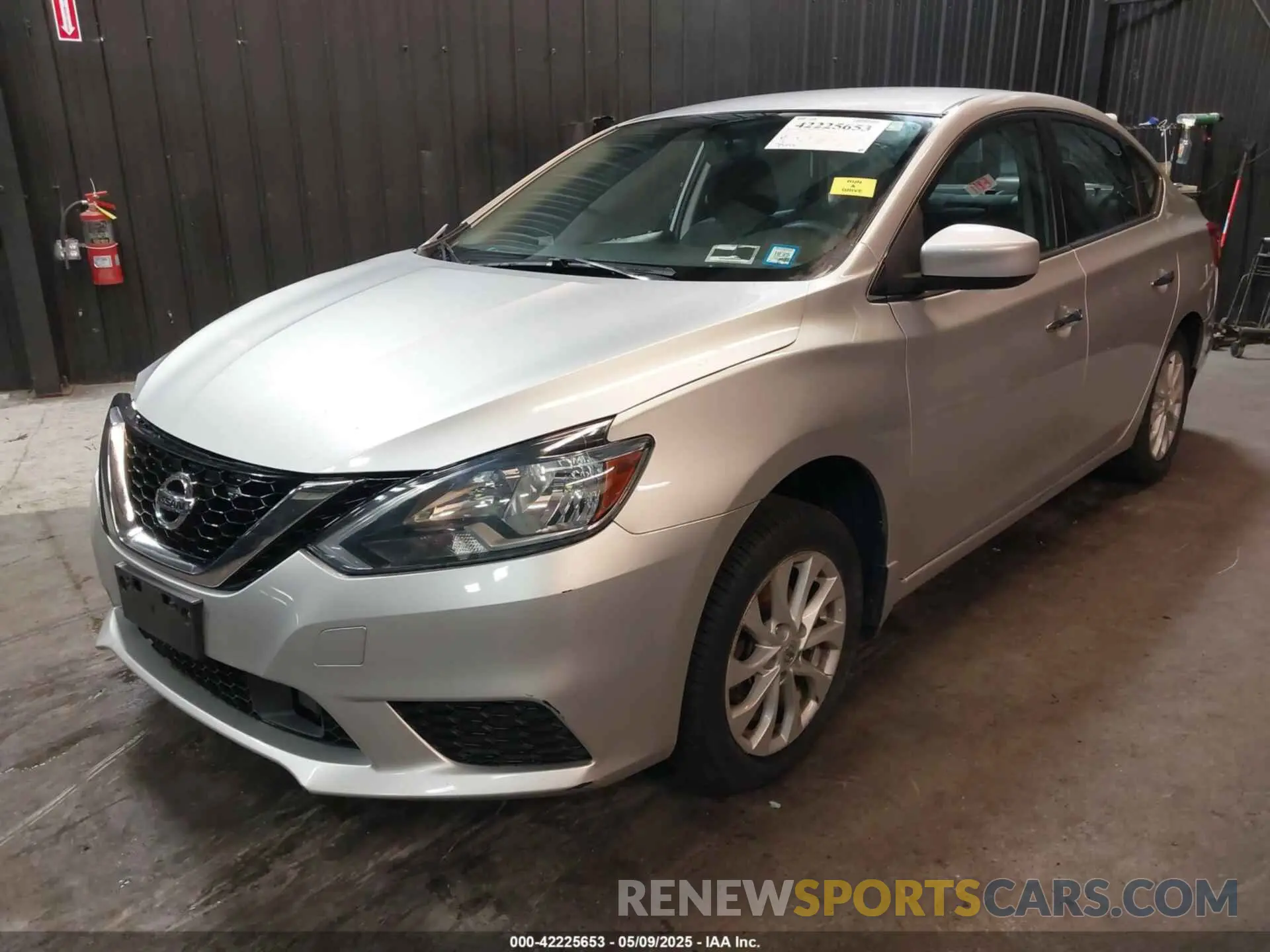 2 Photograph of a damaged car 3N1AB7AP7KL609257 NISSAN SENTRA 2019