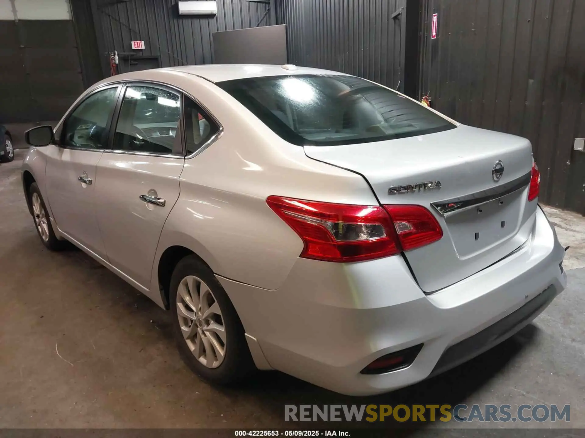 3 Photograph of a damaged car 3N1AB7AP7KL609257 NISSAN SENTRA 2019