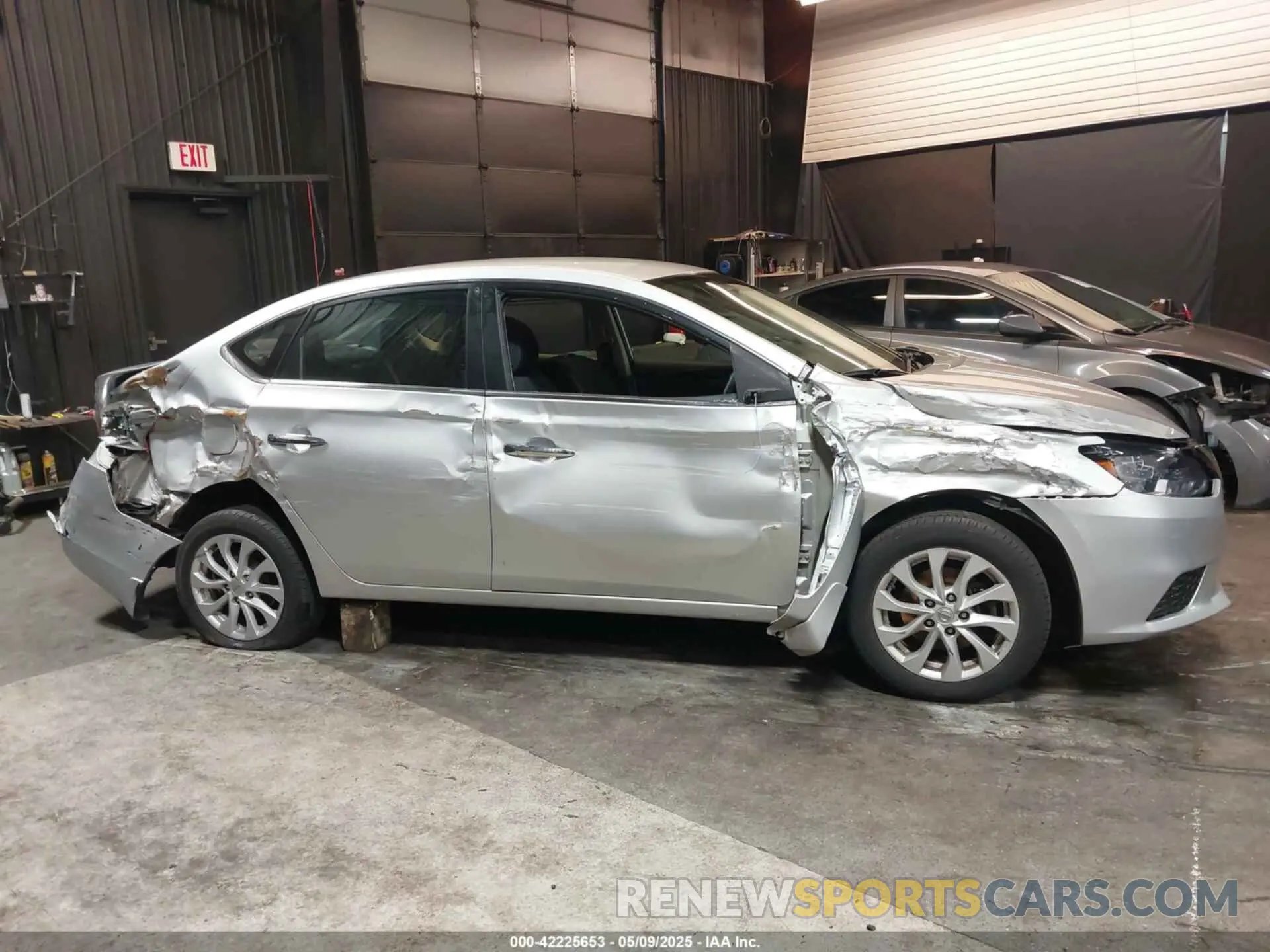 6 Photograph of a damaged car 3N1AB7AP7KL609257 NISSAN SENTRA 2019