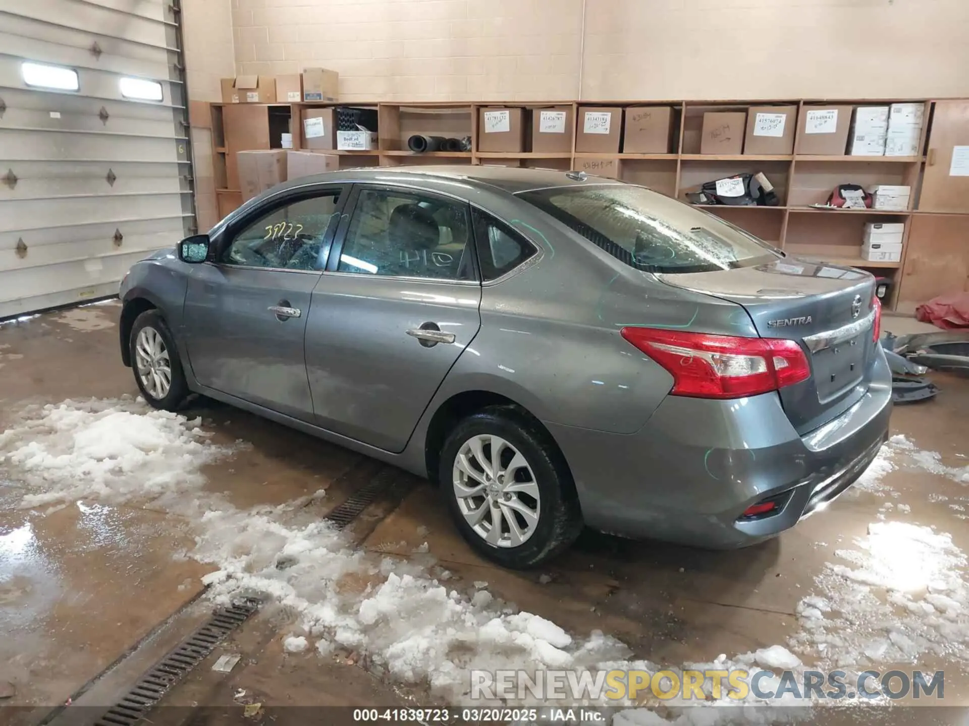 3 Photograph of a damaged car 3N1AB7AP7KL610845 NISSAN SENTRA 2019