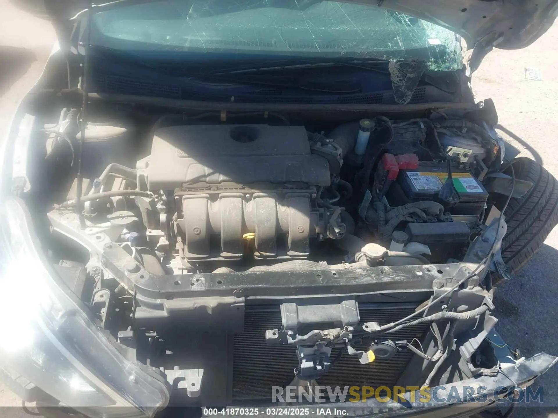 10 Photograph of a damaged car 3N1AB7AP7KL612742 NISSAN SENTRA 2019