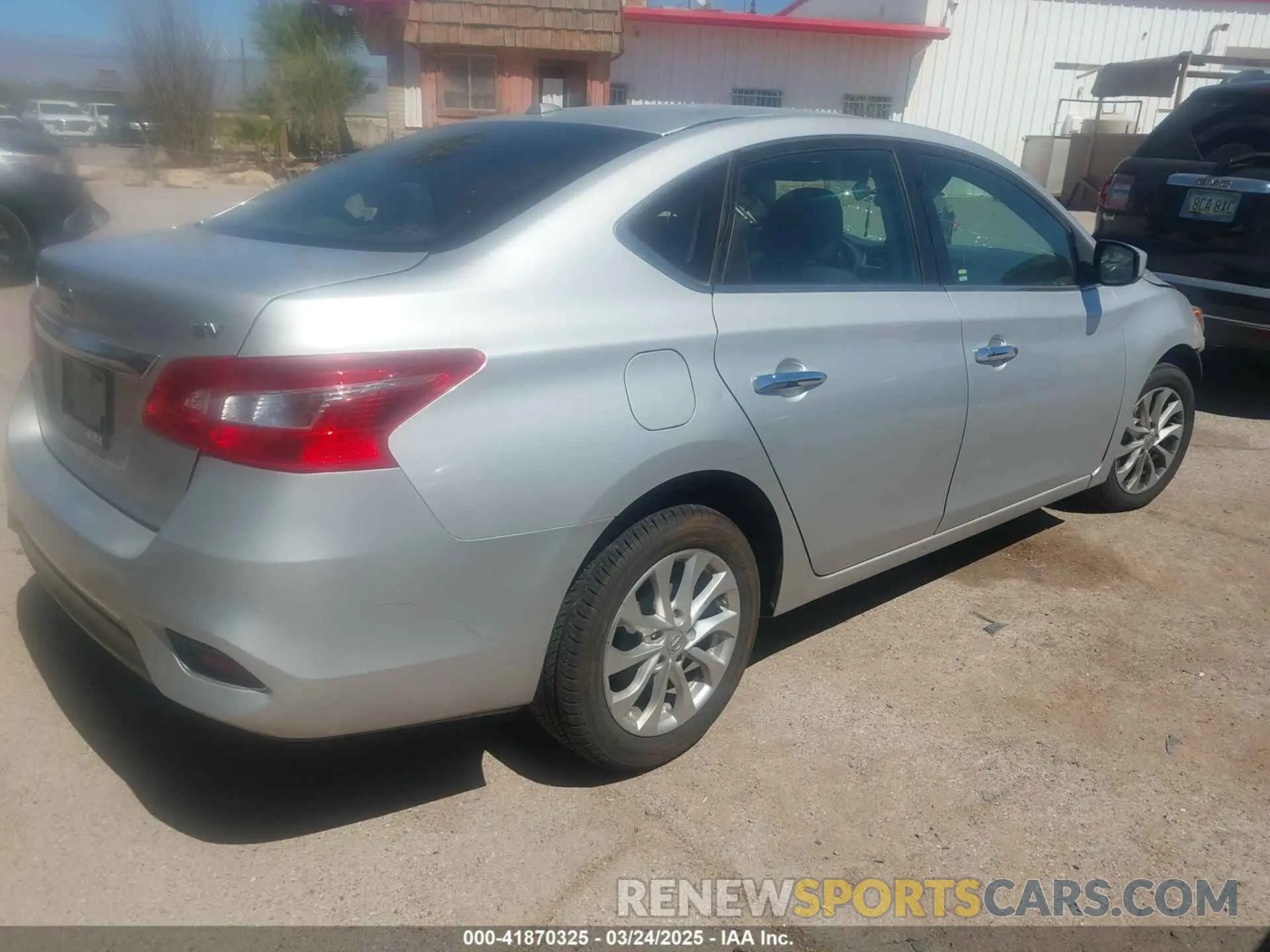 4 Photograph of a damaged car 3N1AB7AP7KL612742 NISSAN SENTRA 2019