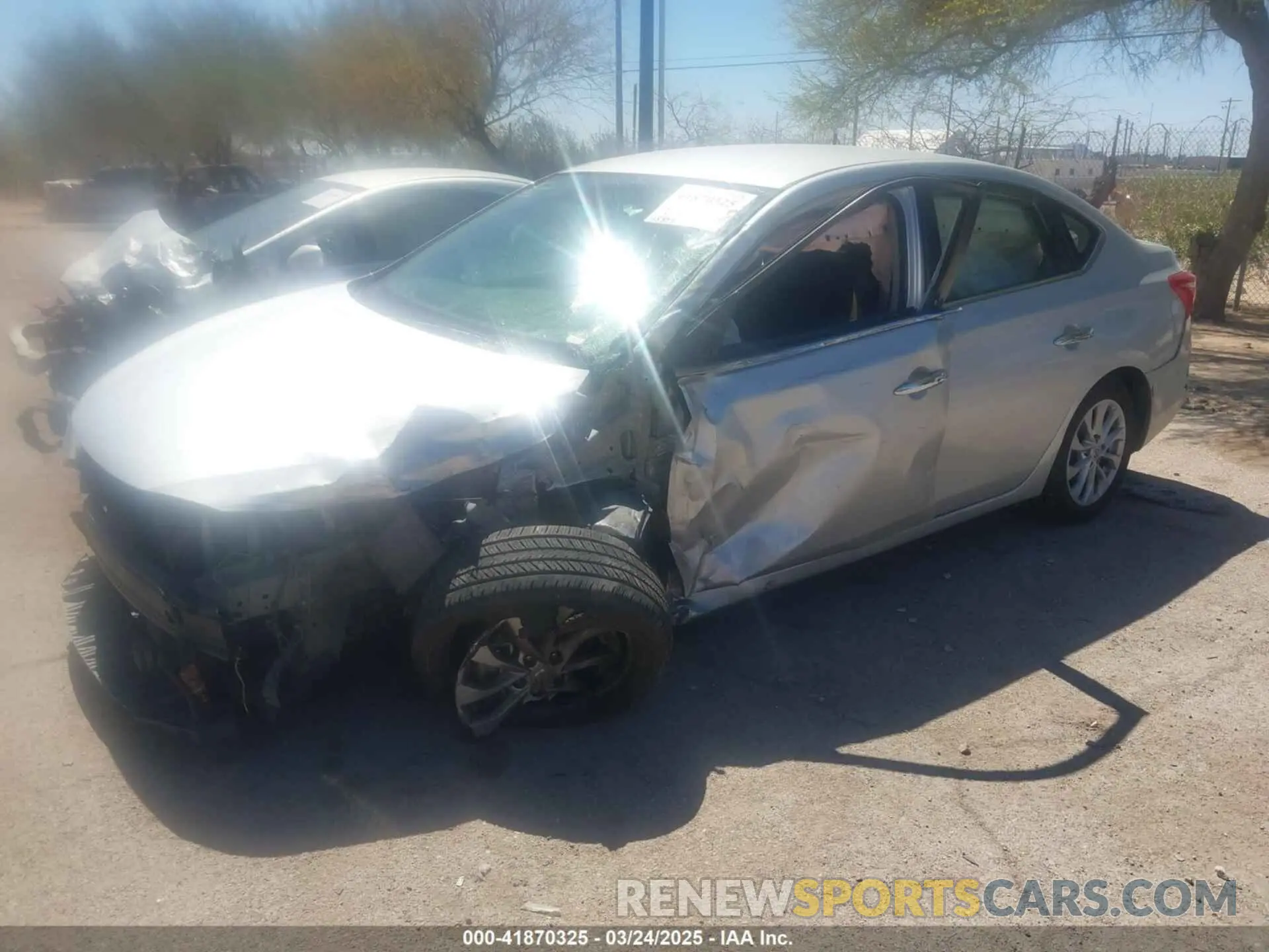 6 Photograph of a damaged car 3N1AB7AP7KL612742 NISSAN SENTRA 2019