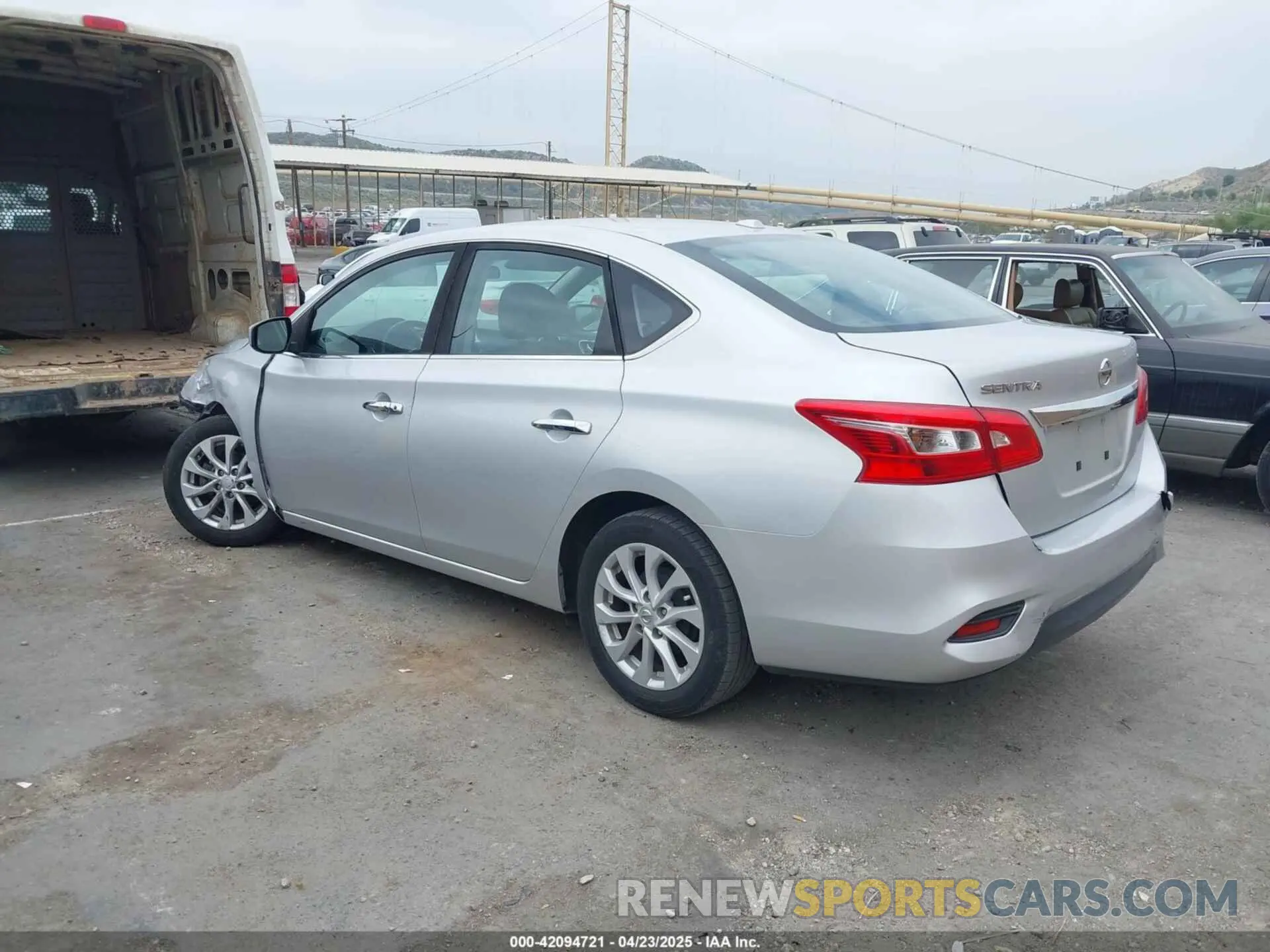 3 Photograph of a damaged car 3N1AB7AP7KL618363 NISSAN SENTRA 2019