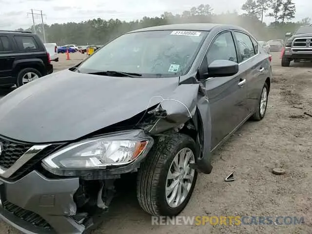 10 Photograph of a damaged car 3N1AB7AP7KL626396 NISSAN SENTRA 2019