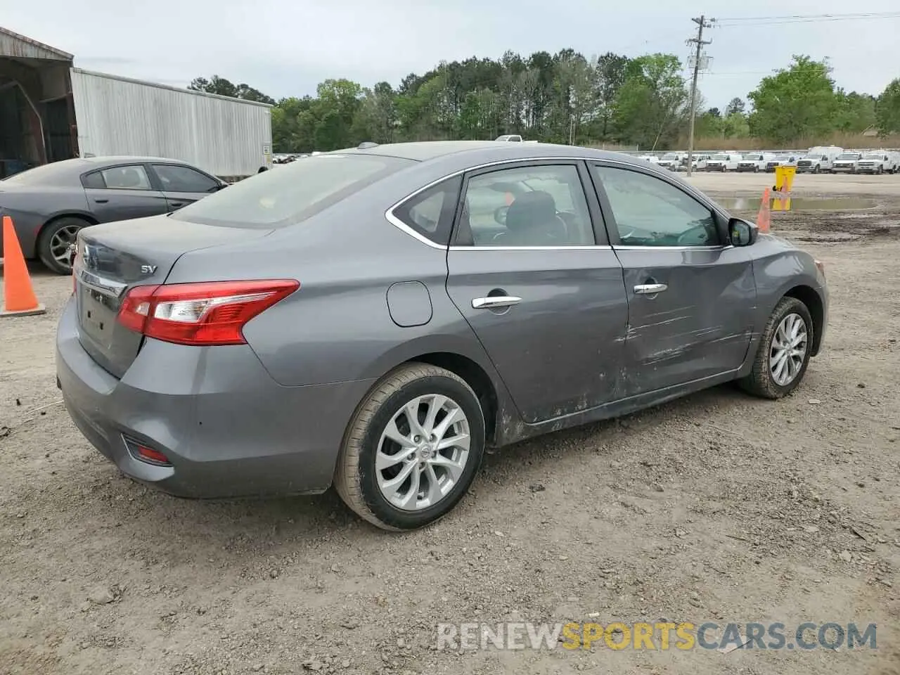 3 Photograph of a damaged car 3N1AB7AP7KL626396 NISSAN SENTRA 2019