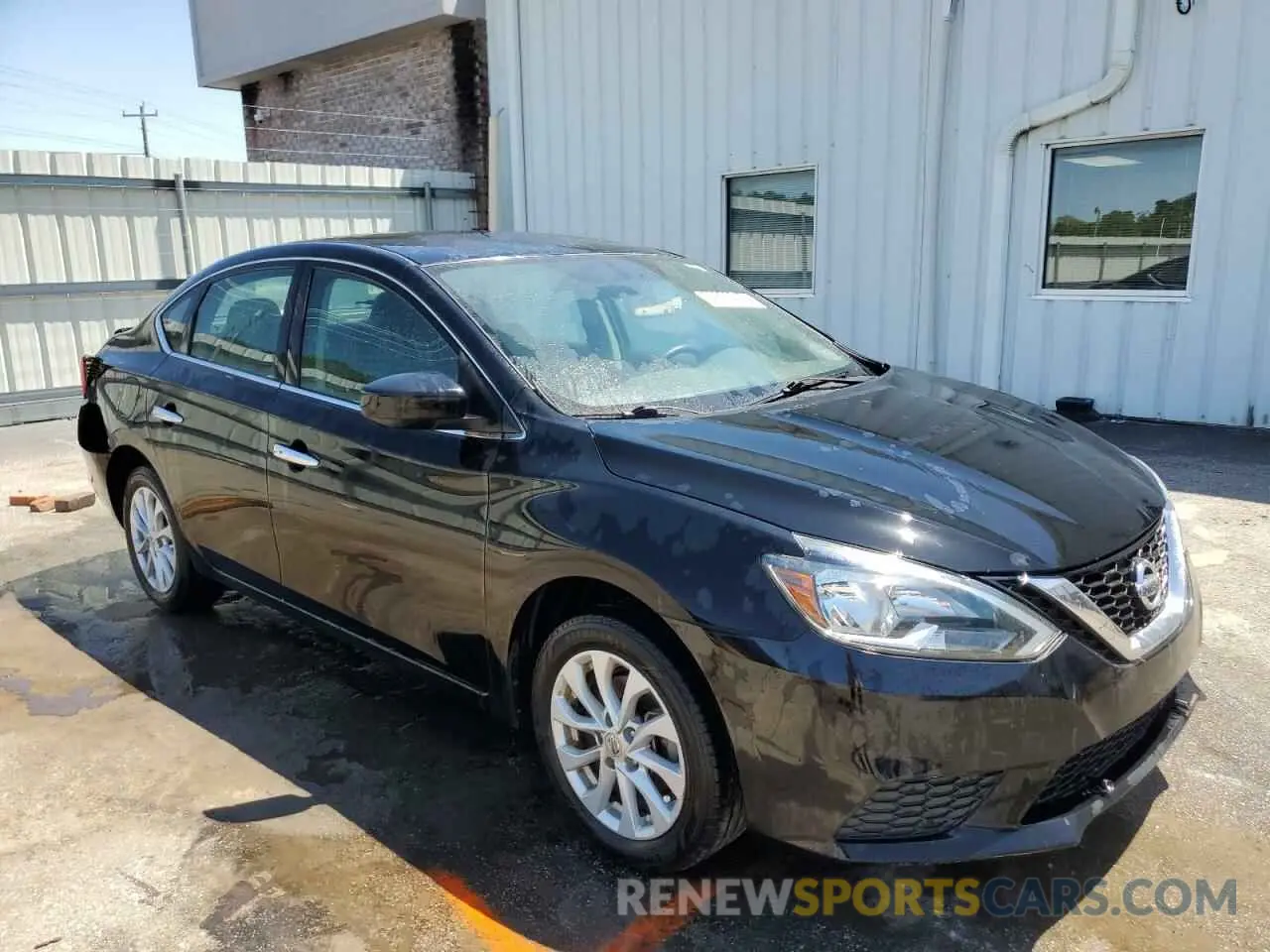 4 Photograph of a damaged car 3N1AB7AP7KL626981 NISSAN SENTRA 2019