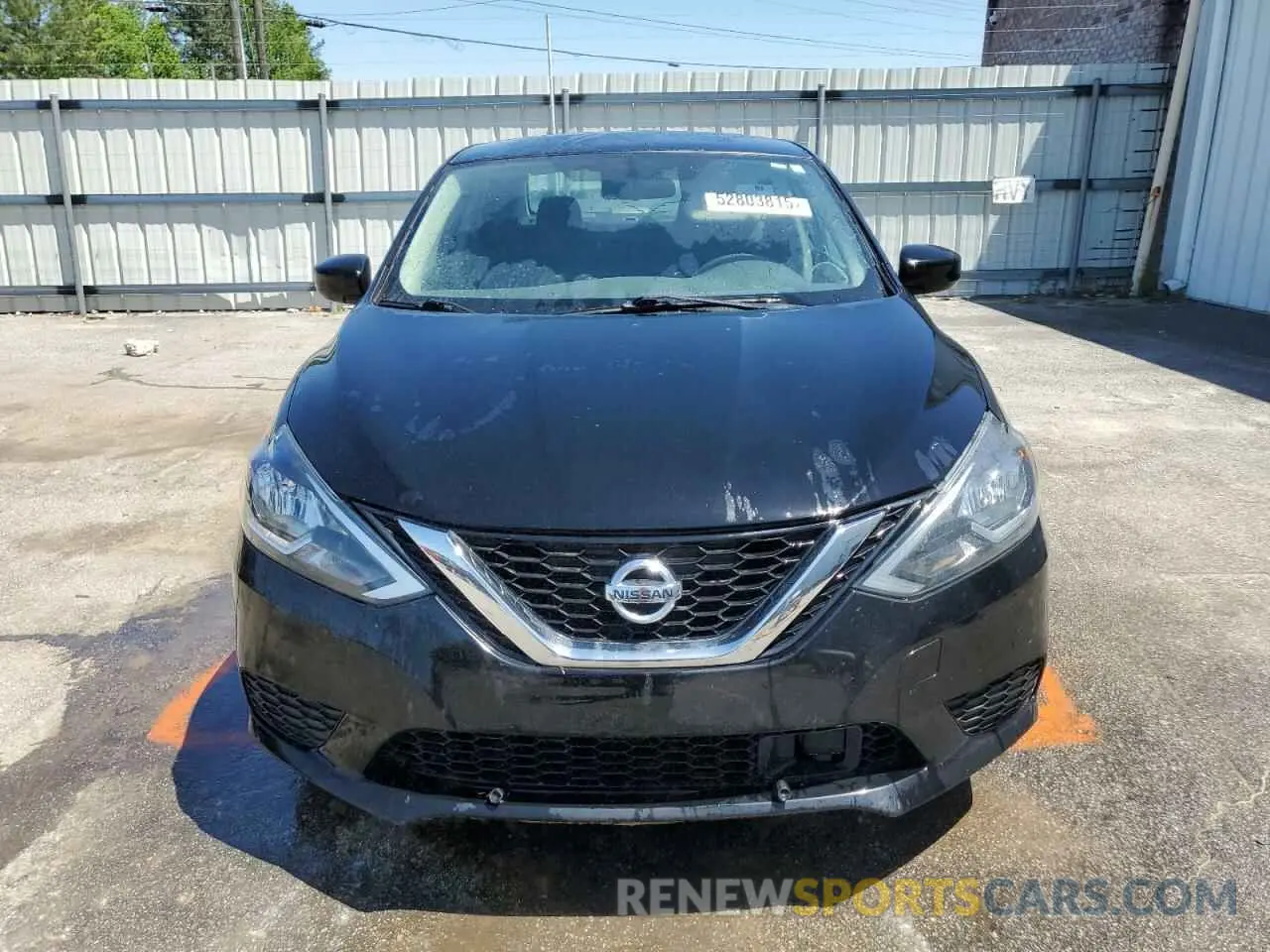 5 Photograph of a damaged car 3N1AB7AP7KL626981 NISSAN SENTRA 2019
