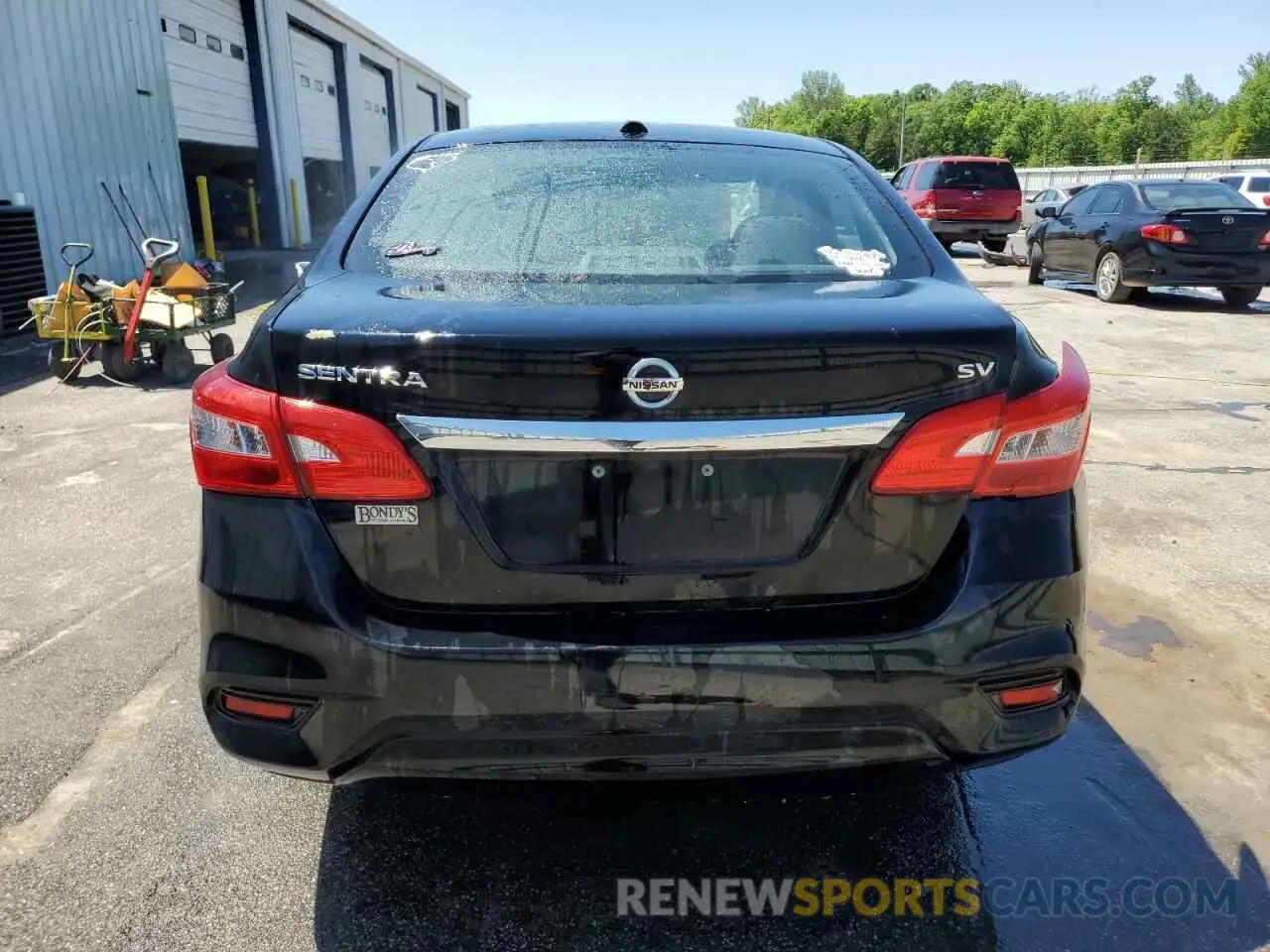 6 Photograph of a damaged car 3N1AB7AP7KL626981 NISSAN SENTRA 2019