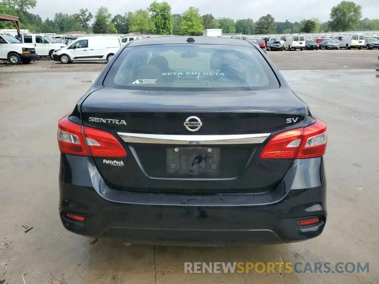 6 Photograph of a damaged car 3N1AB7AP7KL627077 NISSAN SENTRA 2019